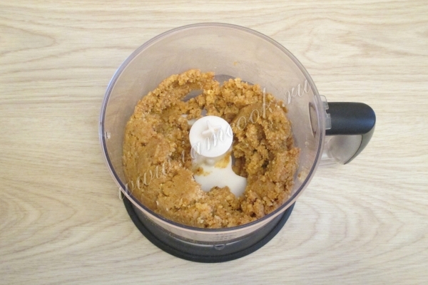 Замес теста для пирожного Картошка