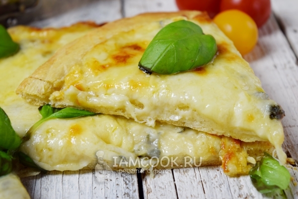 Рецепт пиццы «Четыре сыра»