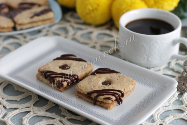 Печенье Квадратики