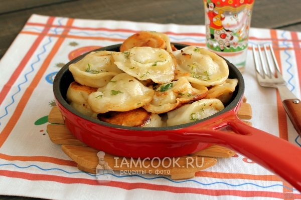 Фото пельменей на сковороде