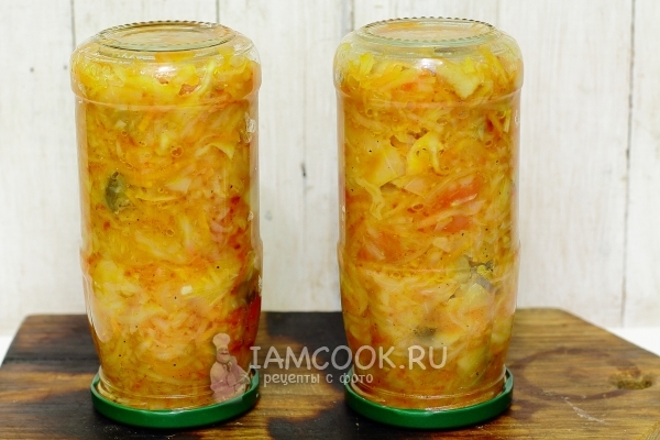 Рецепт грибной солянки с капустой на зиму