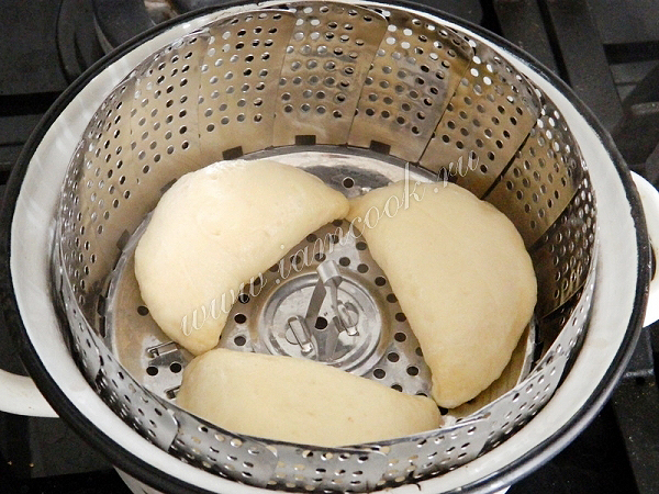 Творожные вареники на пару