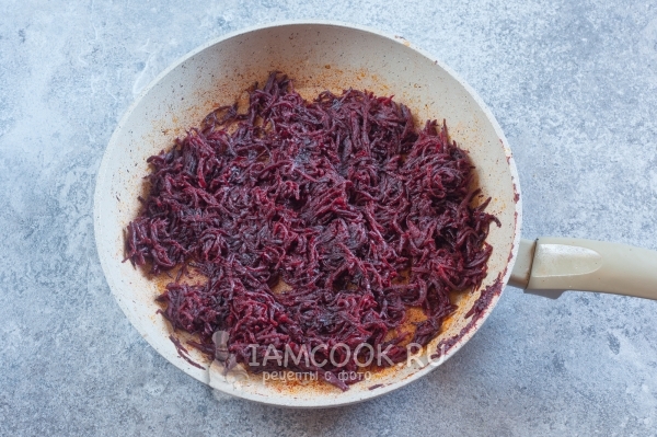 Обжарить бурак