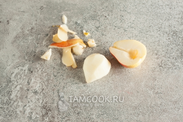 Почистить грушу