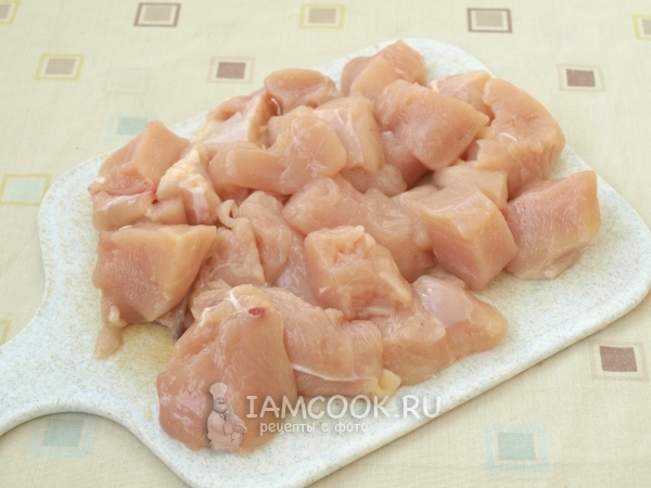 Порезать мясо