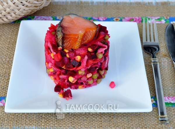 Рецепт винегрета с квашеной капустой