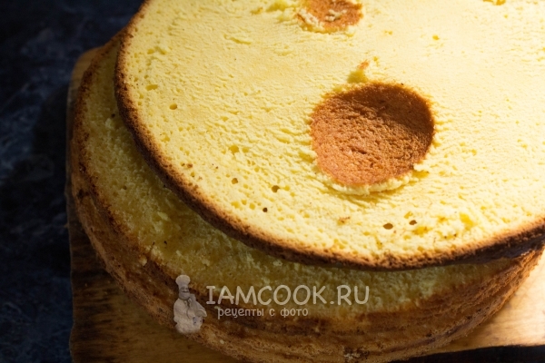 Разрезать бисквит