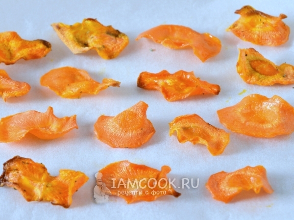 Высушить морковь в духовке