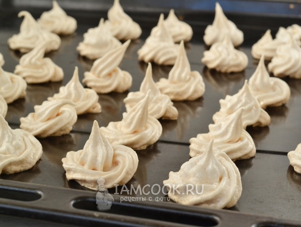 Рецепт пирожных безе