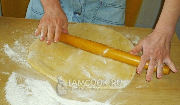 Раскатать тесто