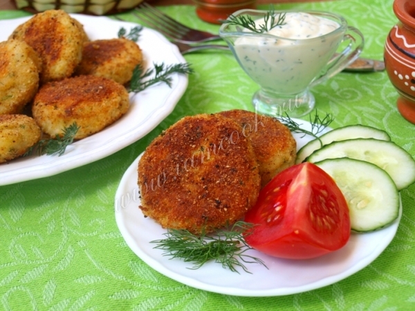 Картофельные котлеты