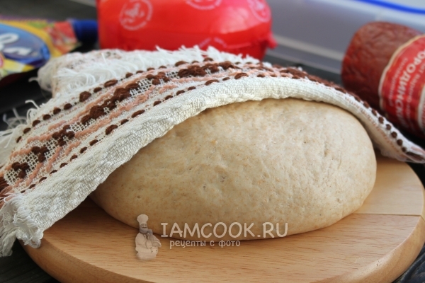 Рецепт теста для пиццы из цельнозерновой муки