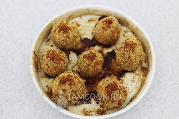 Запекание котлет