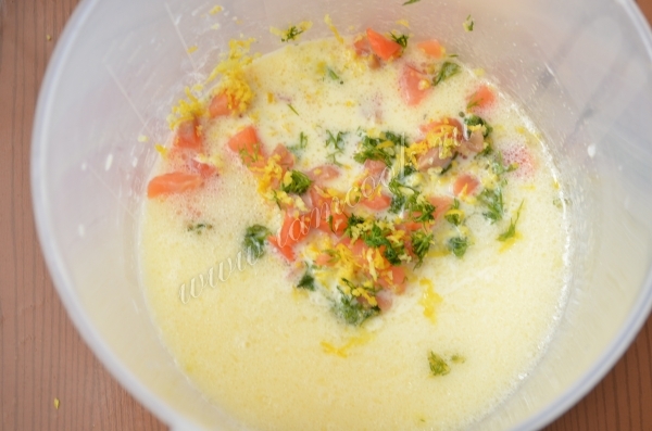 Рыбная смесь для теста маффинов