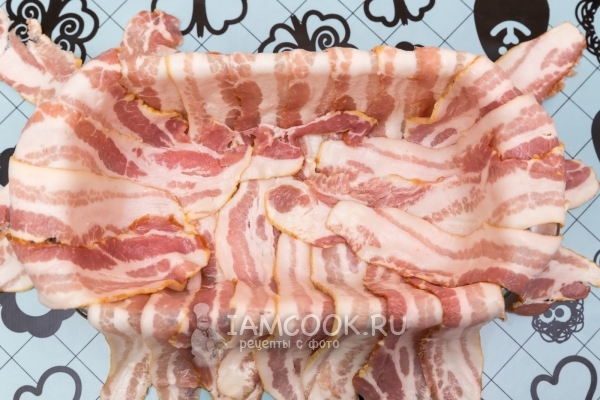 Выложить форму беконом