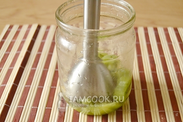 Пюрировать киви