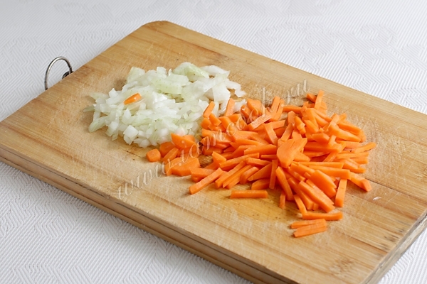 Лук и морковь