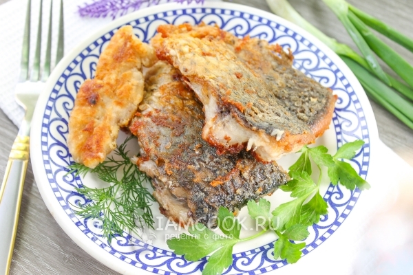 Рецепт жареного сазана