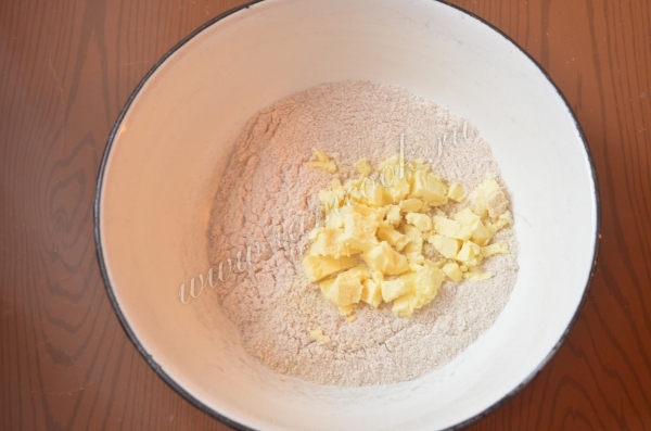 Сухие ингредиенты для теста