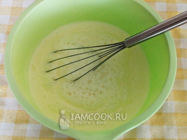 Положить гашенную соду