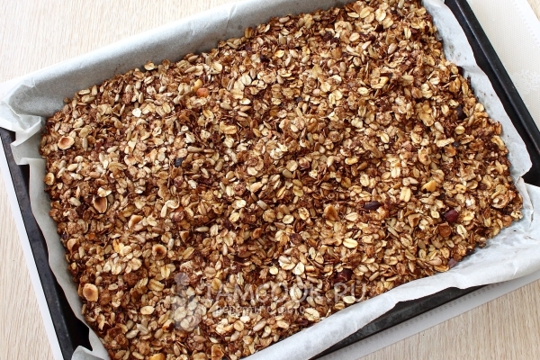 Фото домашней гранолы