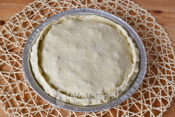 Сформировать красивые бортики пирога