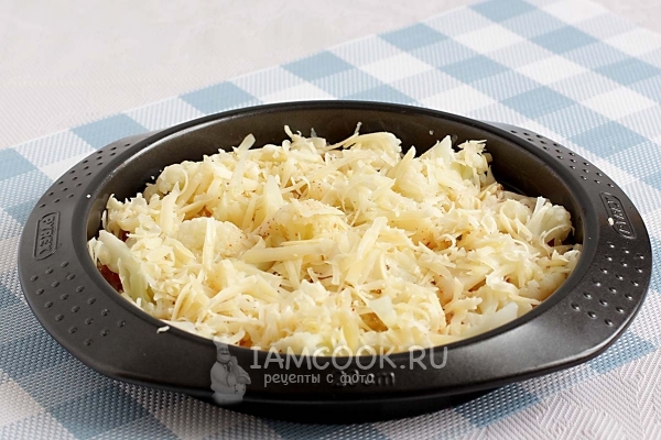 Посыпать сыром