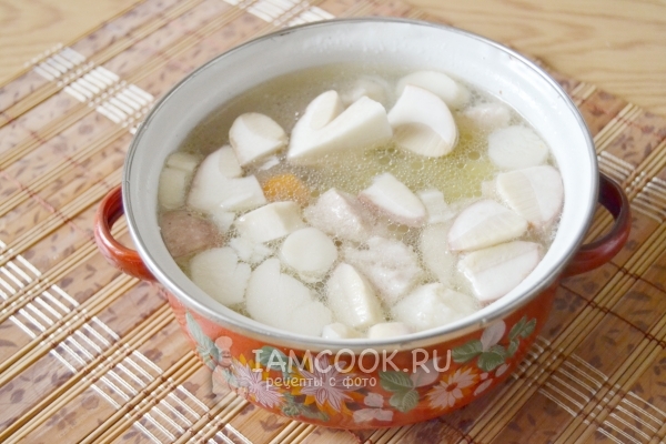 Добавить грибы