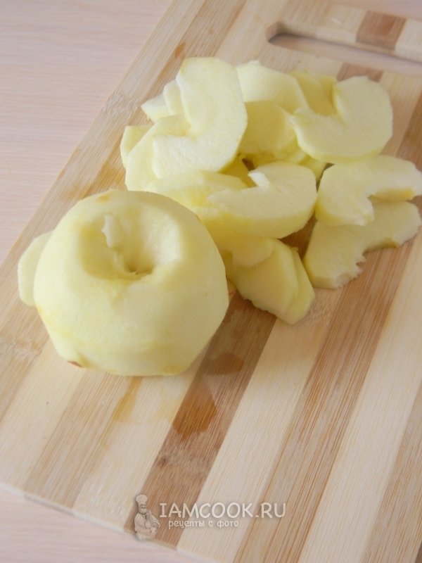 Порезать яблоки