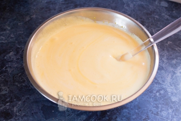 Перемешать массу