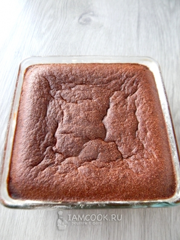 Рецепт шоколадного пирожного