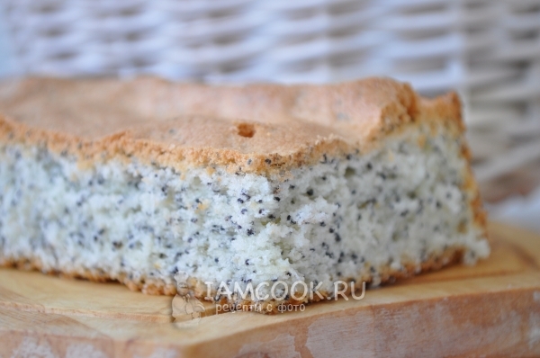 Фото бисквита с маком