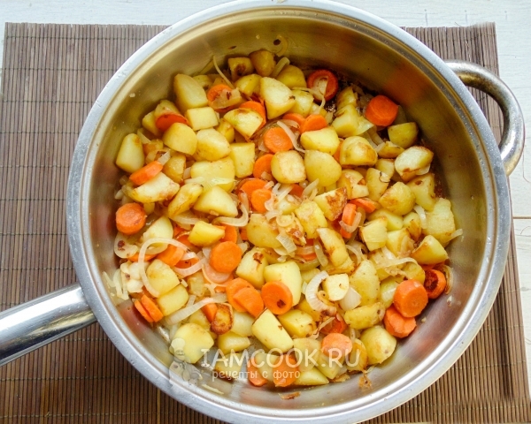 Обжаренные овощи