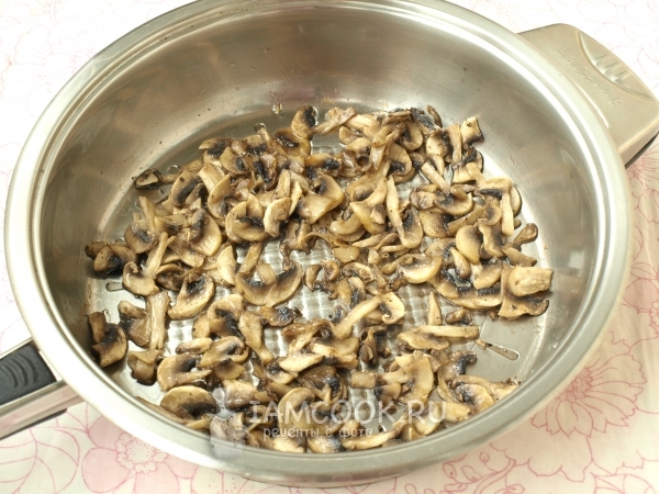 Пожарить грибы