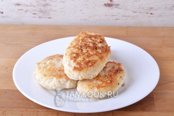 Готовые куриные котлеты с творогом по Дюкану
