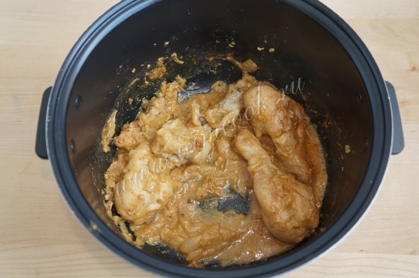 Куриные голени в ряженке