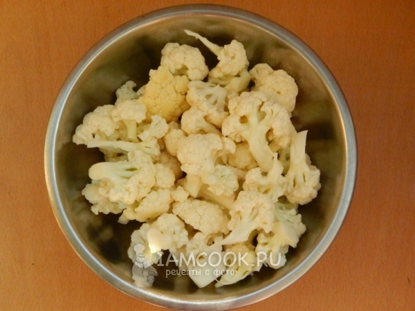 Почистить и помыть капусту