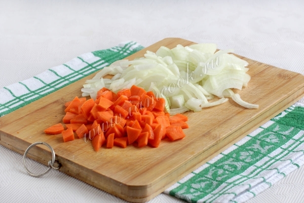 Лук и морковь