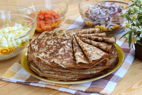 Ржаные блины рецепт