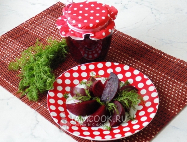 Рецепт маринования свеклы на зиму