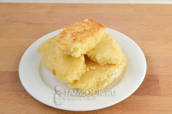 Биточки из риса, фото