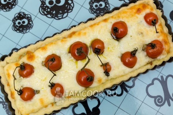 Рецепт тарта «Капрезе»