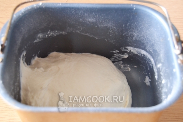 Замесить тесто в хлебопечке