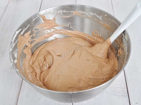 Мука с какао и разрыхлителем