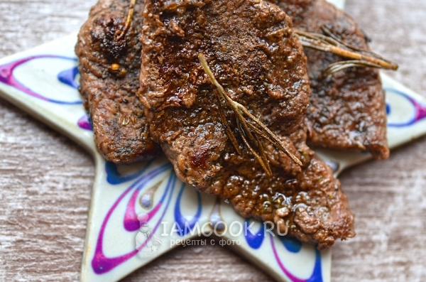 Фото стейков из говядины