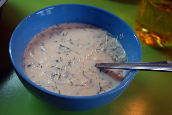 Заправка для куриного салата