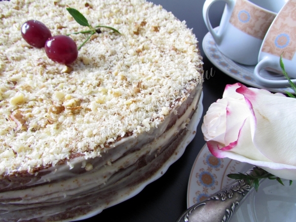 Рецепт торта с масляным кремом