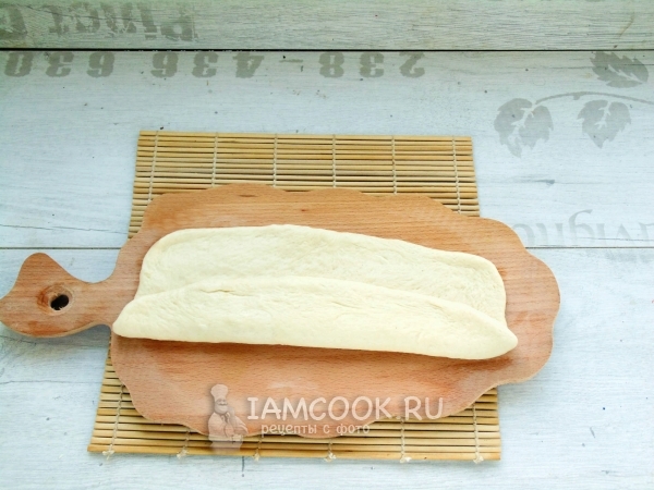 Подвернуть край теста