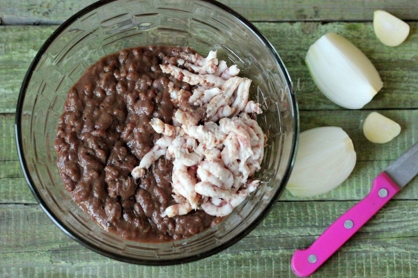 Фарш печеночный