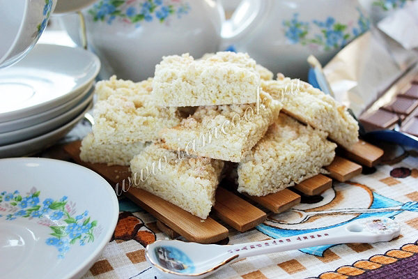 Рецепт лимонного печенье